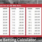 horse bet odds calculator